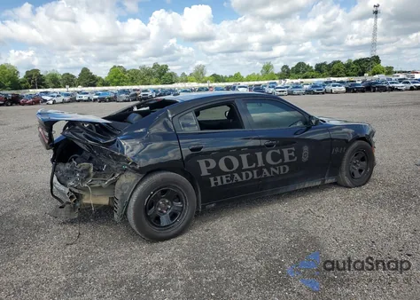 2019 Dodge Charger Police z USA, uszkodzony, nr VIN 2C3CDXAT4KH568340